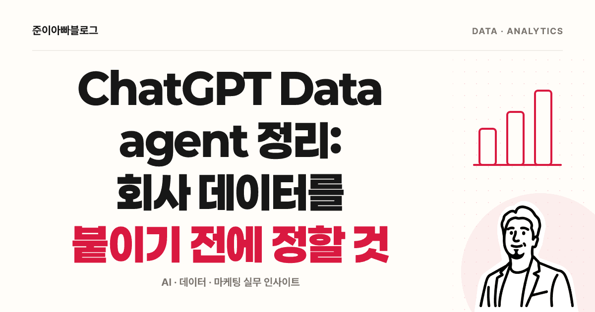 ChatGPT Data agent 이해하기: 지표 정의와 숫자 확인 방법 대표 이미지