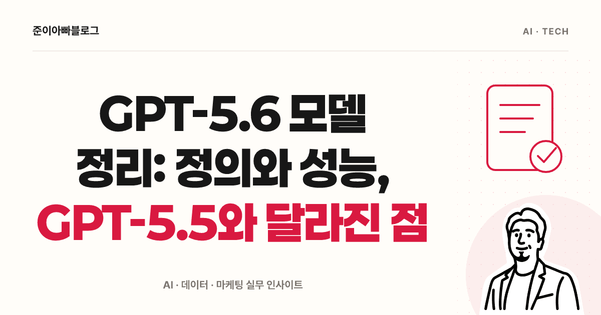 GPT-5.6 이해하기: 모델 이름, 성능표와 추론 설정 읽는 법 대표 이미지