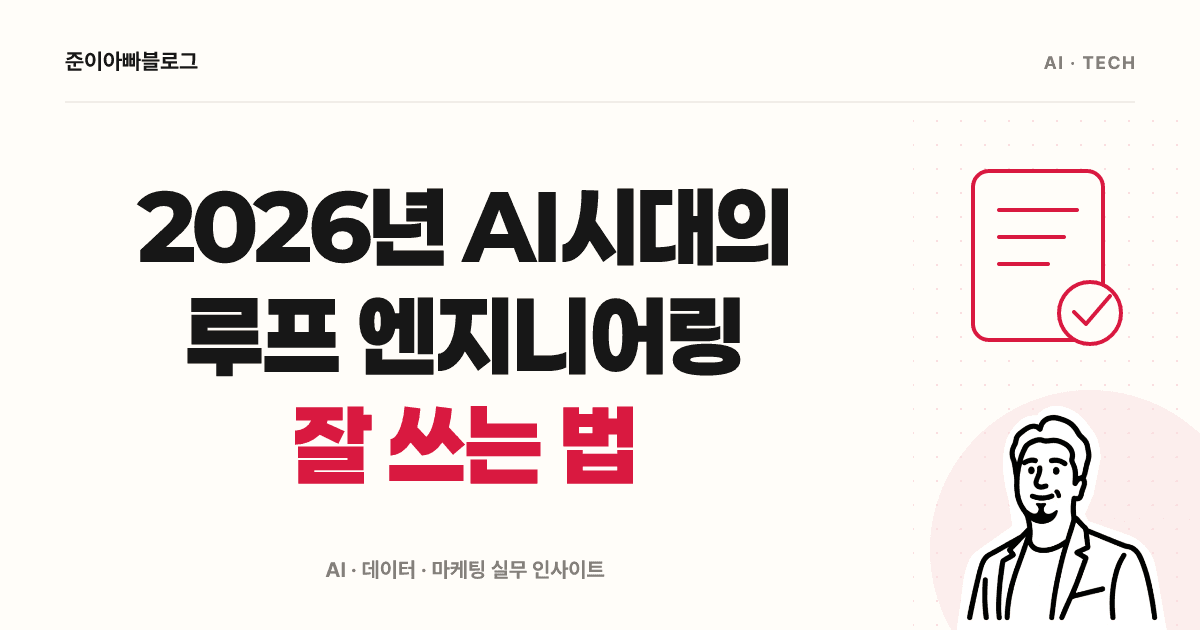 루프 엔지니어링 기초: AI 작업의 반복과 종료 조건 정하기 대표 이미지